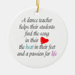 Love to Teach Dance Photo Ornament