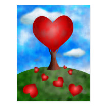 love-tree postcards