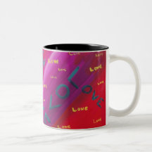 Love Watercolor Mug