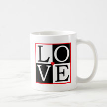 LOVE Wedding Coffee Mugs