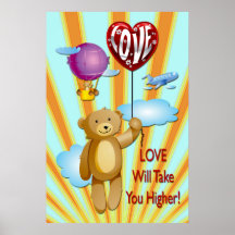 LOVE WILL TAKE YOU HIGHER POSTER