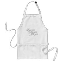 Love you Hate you Miss you sad funny gothic love Apron