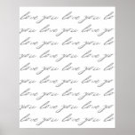 Love You Posters