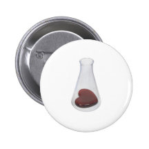 LoveChemistryBeaker071209 Pinback Buttons