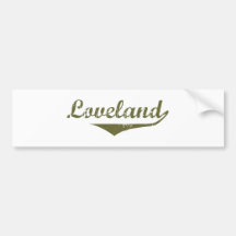 Loveland  Revolution t shirts Bumper Sticker