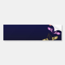 Lovely art work valentine gift bumper sticker