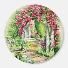 Lovely Garden Magnet