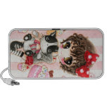 Lovely girl with cute black cat - Doole Speaker
