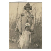 Lovely Mother and daughter Card