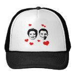 Lover for Hillary and Obama.png Trucker Hats