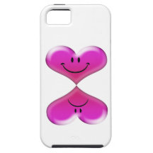 Loves Me, Loves Me Not, Fun Hearts Design iPhone 5 Cases