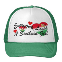 Loves Sicilian Girl Hat