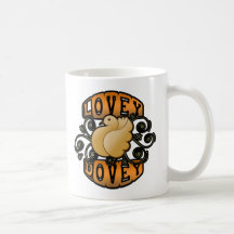 Lovey Dovey! Coffee Mugs