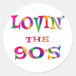 Lovin the 90s stickers