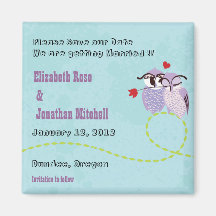 Loving Couple Fridge Magnet