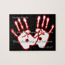 Loving Hands - John 20:27 puzzles