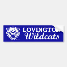 Lovington Wildcats Bumper Sticker