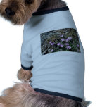Low Growing Pink Wildflowers flowers Dog Tee