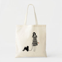 Lowchen Tote Bags