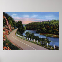 Lowell Massachusetts Merrimack River Poster