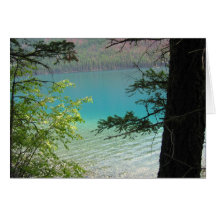 Lower Kintla Lake Greeting Card