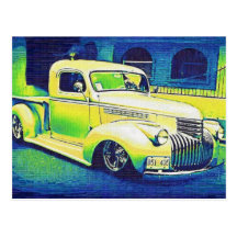 Lowrider Vintage Automobile Post Cards