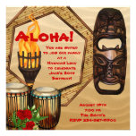 Luau Birthday Party Hawaiian Luau Party invitations