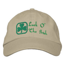 Luck O' The Irish Embroidered Hat