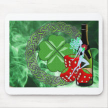 LUCK O THE IRISH MOUSEPAD