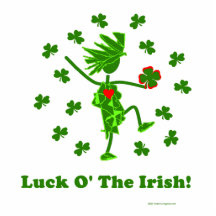 Luck O' the Irish Whimsical Design Acrylic Cut Outs