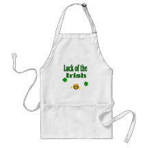 luck of irish apron