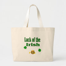 luck of irish tote bags