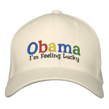 Lucky Barack Obama Embroidered Hat