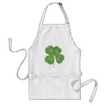 Lucky Four-Leaf Clover Shamrock Apron