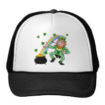 Lucky Leprechaun Mesh Hats
