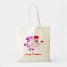 Lucky Pinkie Merry Christmas Bag
