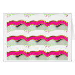 Lucky waves greeting card
