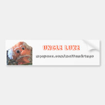 lukebig, UNCLE LUKE, myspace.com/mattandringo Bumper Sticker