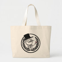LulzSec Anonymous Logo Bag