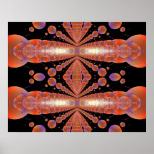 Luminous Orange Posters