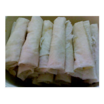 Lumpia - Filipino Food Postcard
