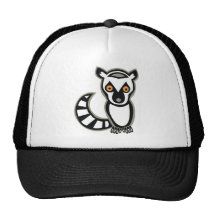 LUNA the LEMUR Trucker Hats