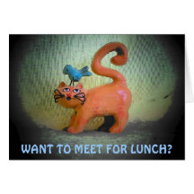 Lunch on my mind cards