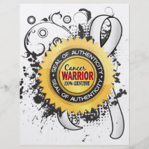 Lung Cancer Warrior 23 Personalised Flyer
