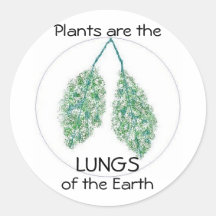 Lungs of the Earth - sticker