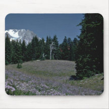 Lush Green Mountain Mouse Pads