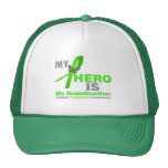 Lymphoma My Hero is My Grandmother Mesh Hat