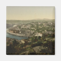 Lyon Cityview, France Refrigerator Magnet