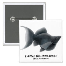 Lyretail Balloon Molly Pin