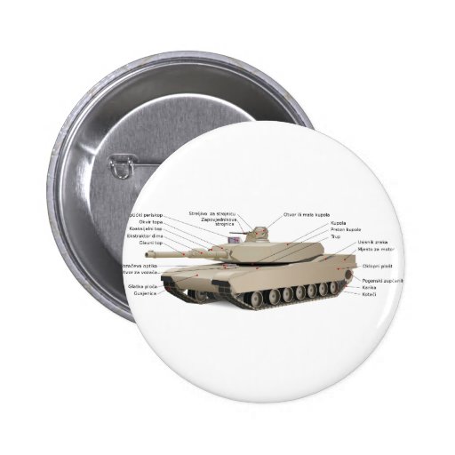 M1 Abrams Tank Pin